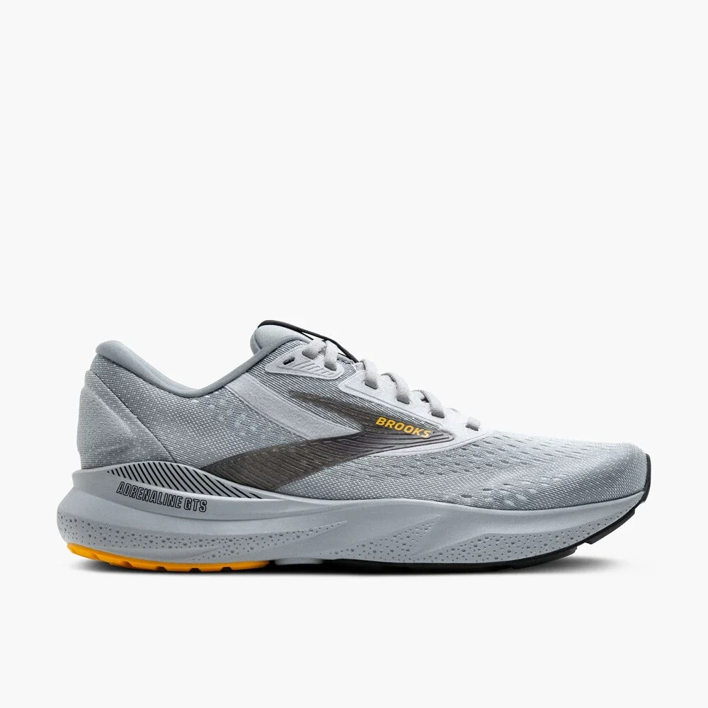 Brooks Adrenaline 24 110437-1D-084 Sneakers Men's US 8 Gray Running Shoes FL4711